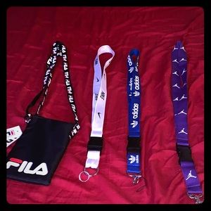 Jordan, Adidas, Nike, Fila Lanyard